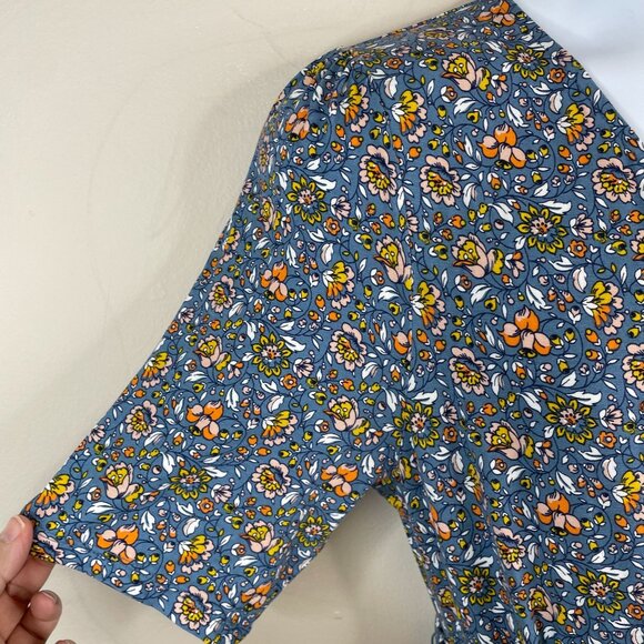 Boden Blue Floral Maxi Dress - Picture 7 of 14